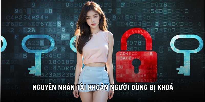 Nguyên nhân tài khoản người dùng bị khoá